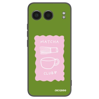 Picasee fekete szilikon tok az alábbi mobiltelefonokra OnePlus Nord 4 - Matcha club