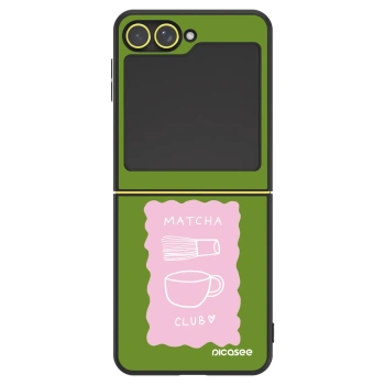 Szilikon tok erre a típusra Samsung Galaxy Z Flip6 5G - Matcha club