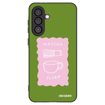 Picasee fekete szilikon tok az alábbi mobiltelefonokra Samsung Galaxy A56 5G A566B - Matcha club