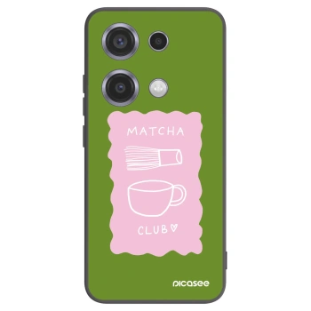 Picasee fekete szilikon tok az alábbi mobiltelefonokra Xiaomi Redmi Note 14S - Matcha club
