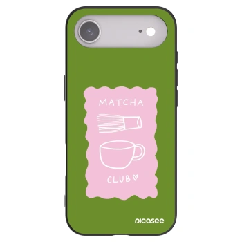 Picasee fekete szilikon tok az alábbi mobiltelefonokra Apple iPhone Air - Matcha club