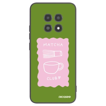Picasee fekete szilikon tok az alábbi mobiltelefonokra Realme 12X - Matcha club