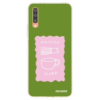 Picasee átlátszó szilikon tok az alábbi mobiltelefonokra Samsung Galaxy A70 A705F - Matcha club