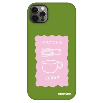 Szilikon tok erre a típusra Apple iPhone 12 Pro Max - Matcha club