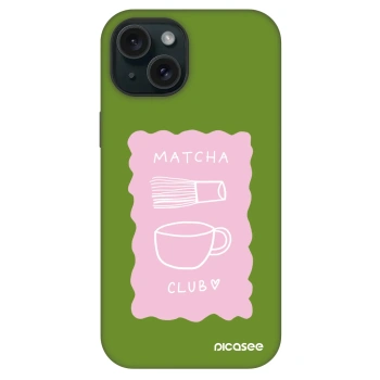 Szilikon tok erre a típusra Apple iPhone 15 - Matcha club