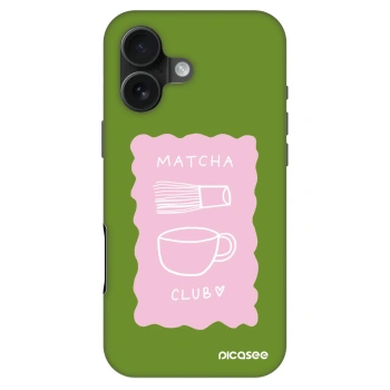 Szilikon tok erre a típusra Apple iPhone 16 - Matcha club