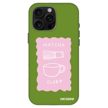 Szilikon tok erre a típusra Apple iPhone 16 Pro Max - Matcha club