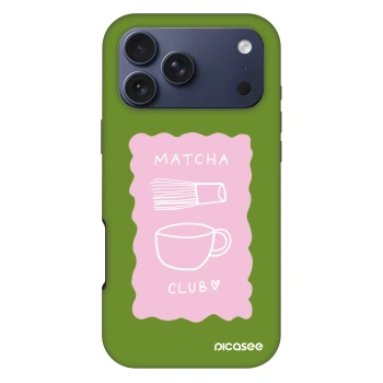 Szilikon tok erre a típusra Apple iPhone 17 Pro Max - Matcha club