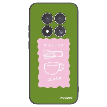 Picasee fekete szilikon tok az alábbi mobiltelefonokra Xiaomi Redmi Note 15 Pro 4G - Matcha club