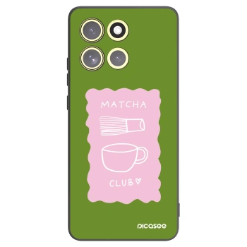 Picasee fekete szilikon tok az alábbi mobiltelefonokra Motorola Moto G86 Power 5G - Matcha club