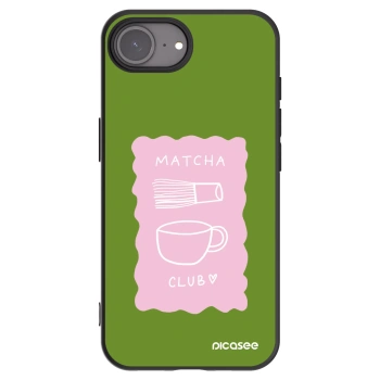 Picasee fekete szilikon tok az alábbi mobiltelefonokra Apple iPhone 17e - Matcha club