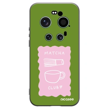 Picasee fekete szilikon tok az alábbi mobiltelefonokra Xiaomi 17 Ultra - Matcha club