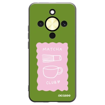 Picasee fekete szilikon tok az alábbi mobiltelefonokra Honor Magic8 Lite 5G - Matcha club