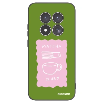 Picasee fekete szilikon tok az alábbi mobiltelefonokra Xiaomi Redmi Note 15 Pro 5G - Matcha club