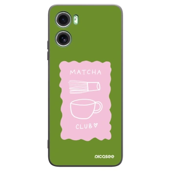 Picasee fekete szilikon tok az alábbi mobiltelefonokra Motorola Moto G06 - Matcha club