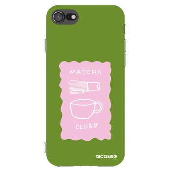 Picasee átlátszó szilikon tok az alábbi mobiltelefonokra Apple iPhone 8 - Matcha club