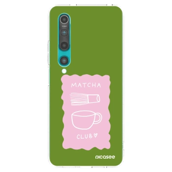 Picasee átlátszó szilikon tok az alábbi mobiltelefonokra Xiaomi Mi 10 - Matcha club
