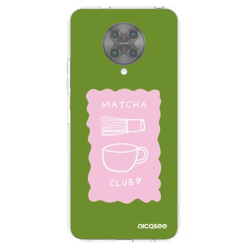 Picasee átlátszó szilikon tok az alábbi mobiltelefonokra Xiaomi Poco F2 Pro - Matcha club