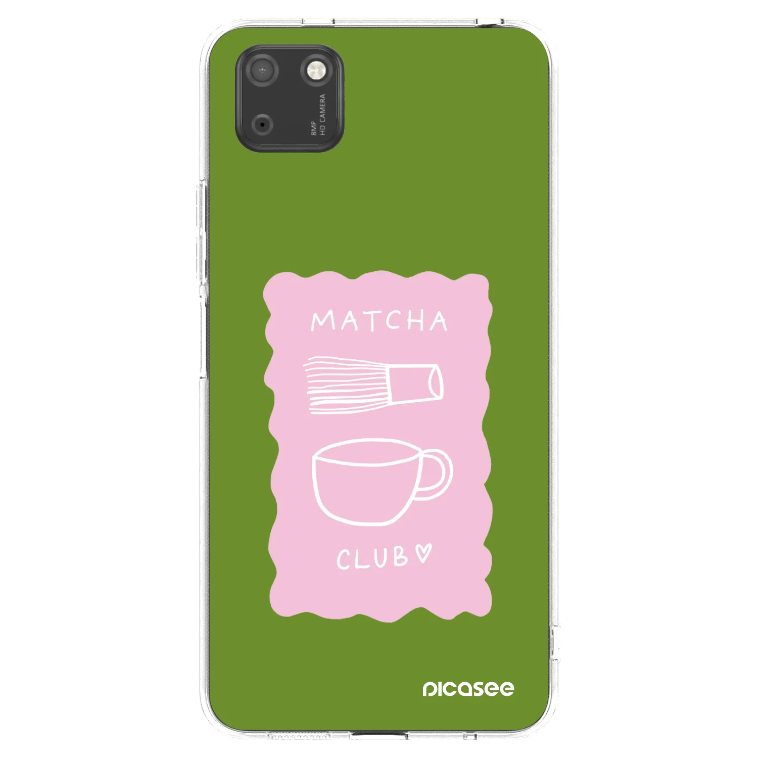 Picasee átlátszó szilikon tok az alábbi mobiltelefonokra Huawei Y5P - Matcha club