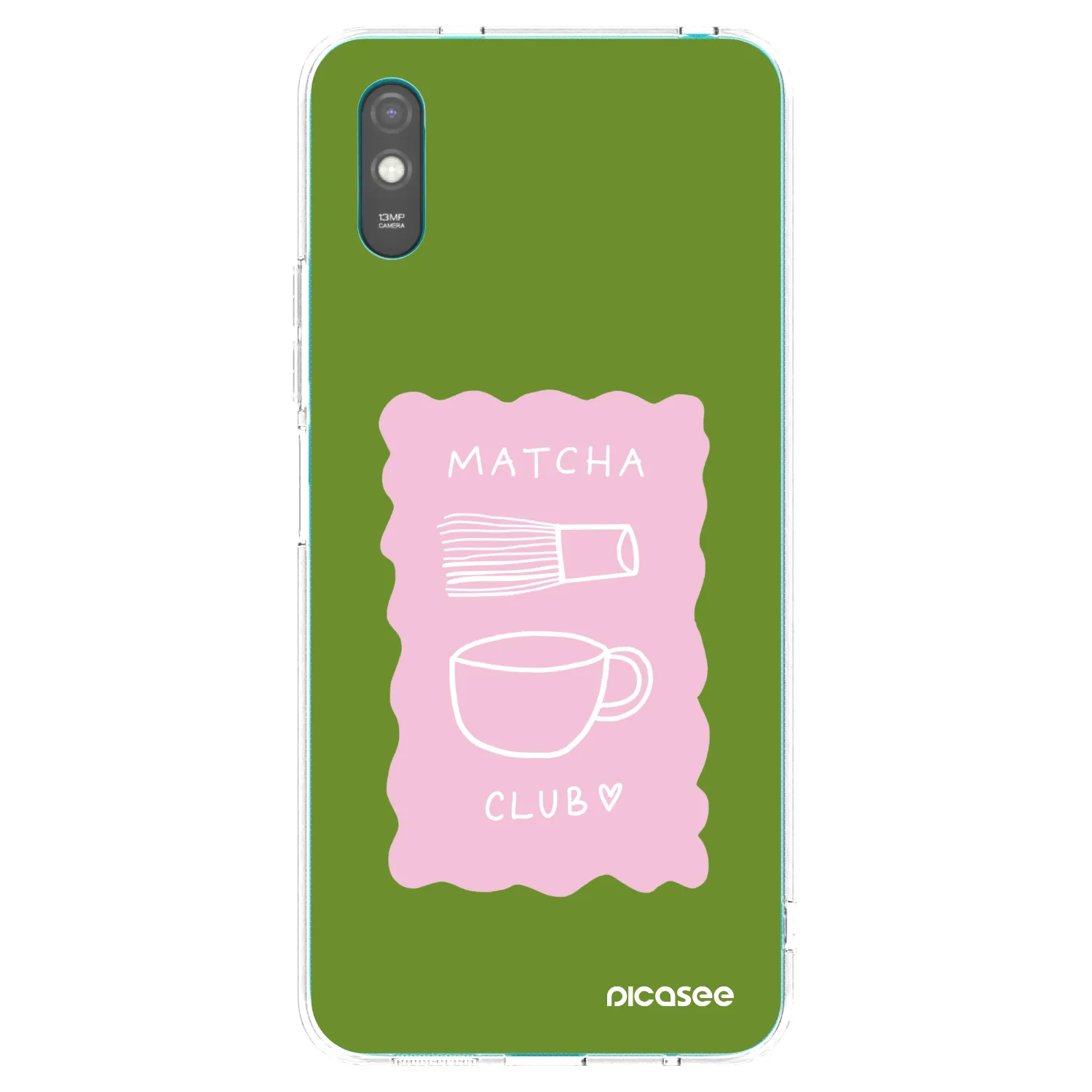 Picasee átlátszó szilikon tok az alábbi mobiltelefonokra Xiaomi Redmi 9A - Matcha club