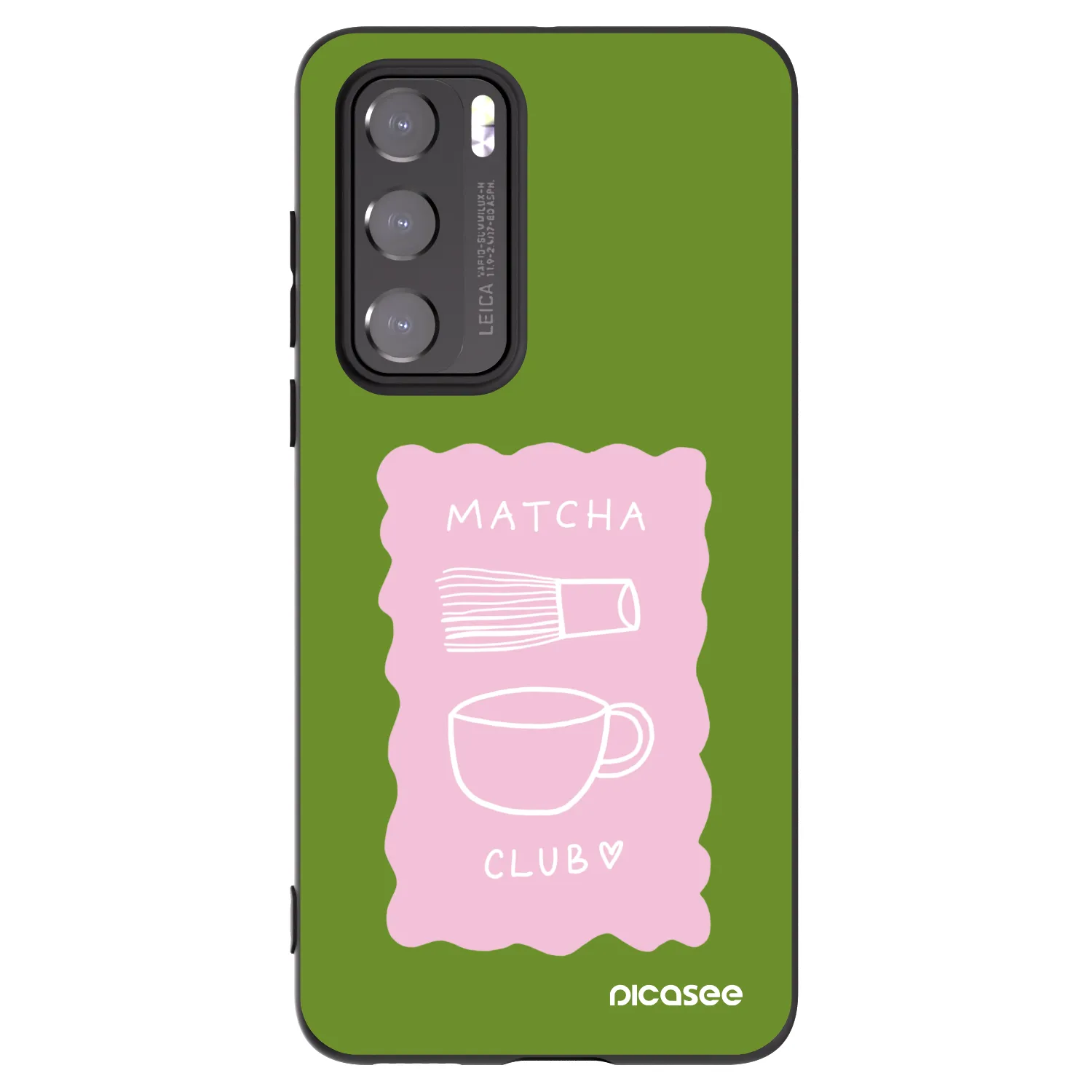 Picasee fekete szilikon tok az alábbi mobiltelefonokra Huawei P40 - Matcha club