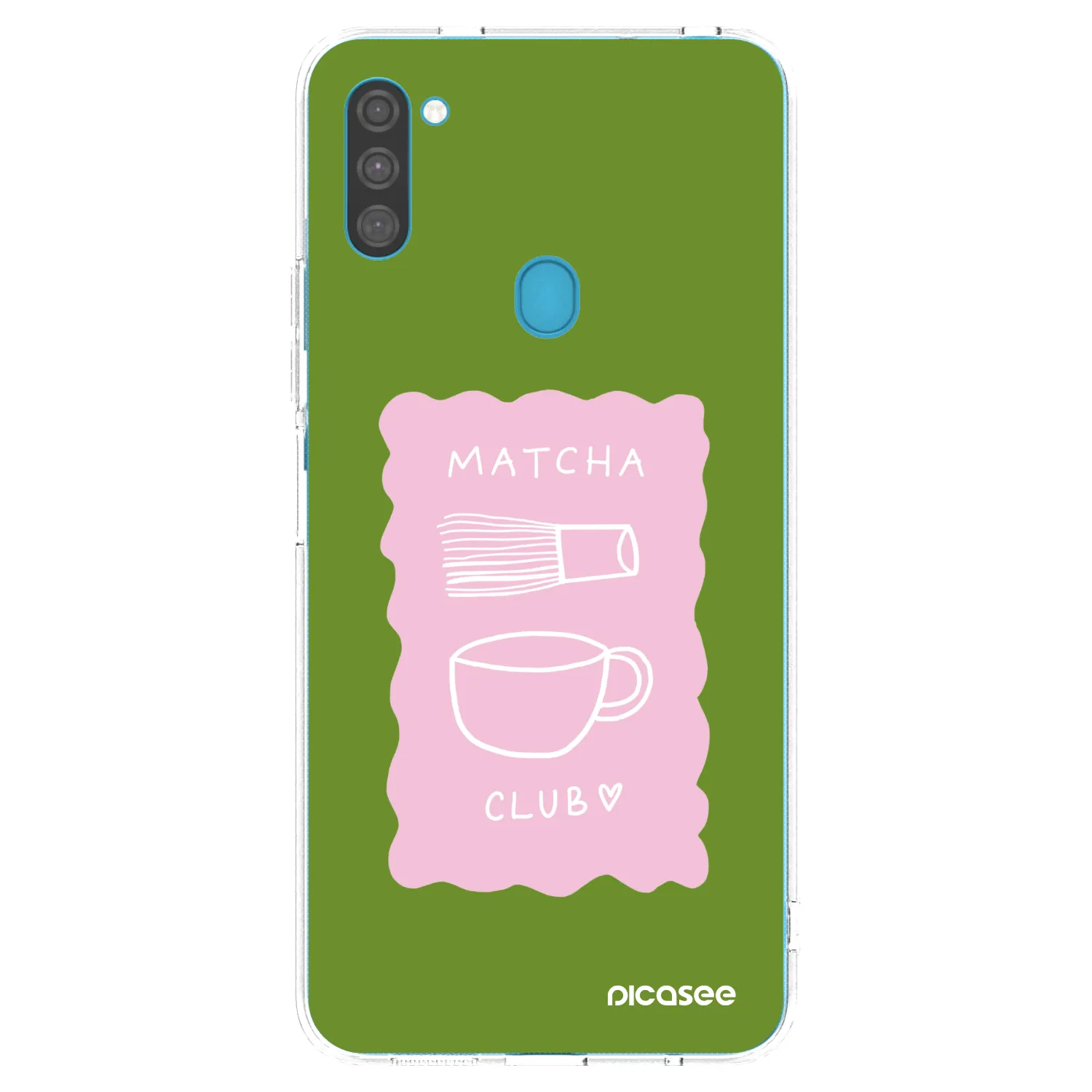 Picasee átlátszó szilikon tok az alábbi mobiltelefonokra Samsung Galaxy M11 - Matcha club
