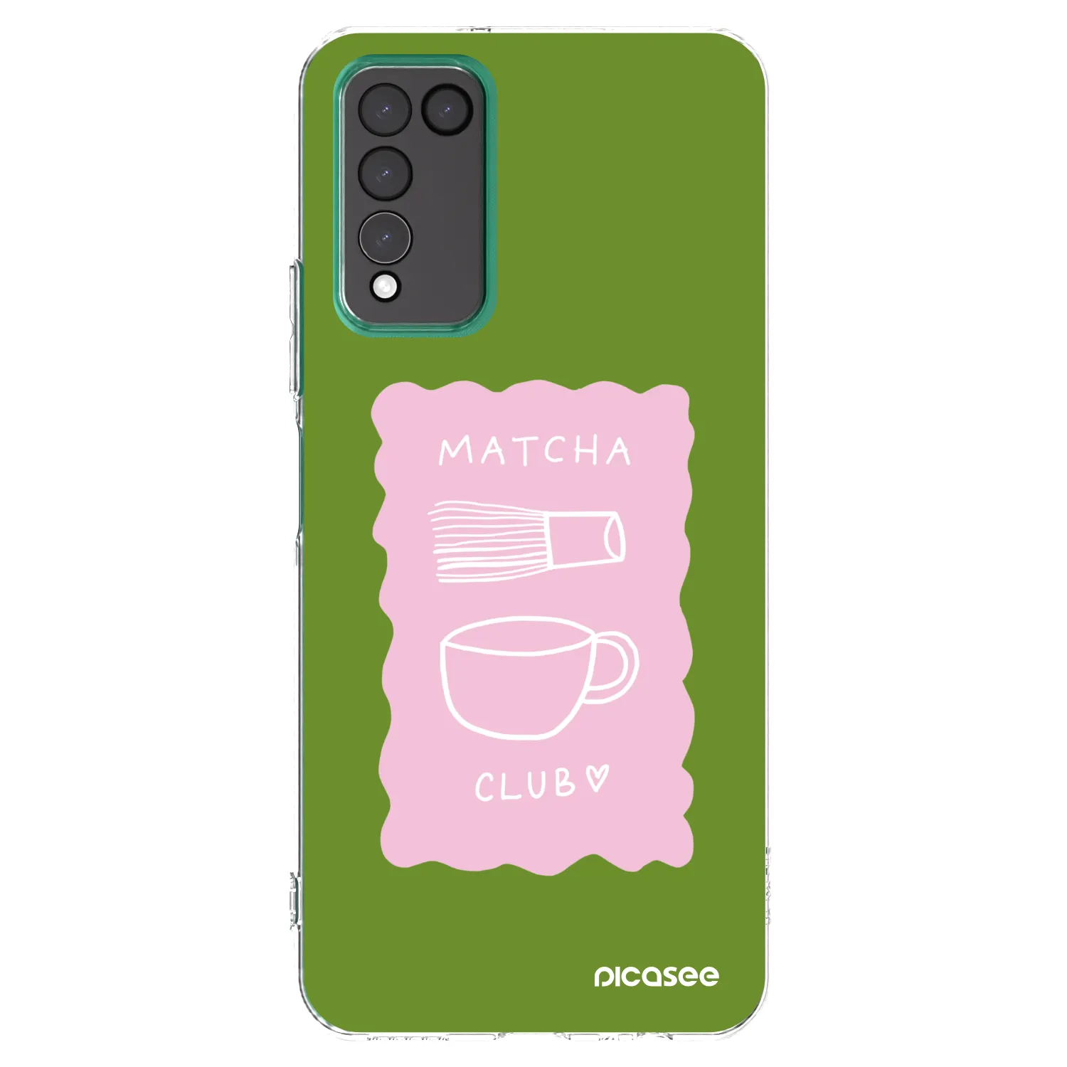 Picasee átlátszó szilikon tok az alábbi mobiltelefonokra Honor 10X Lite - Matcha club