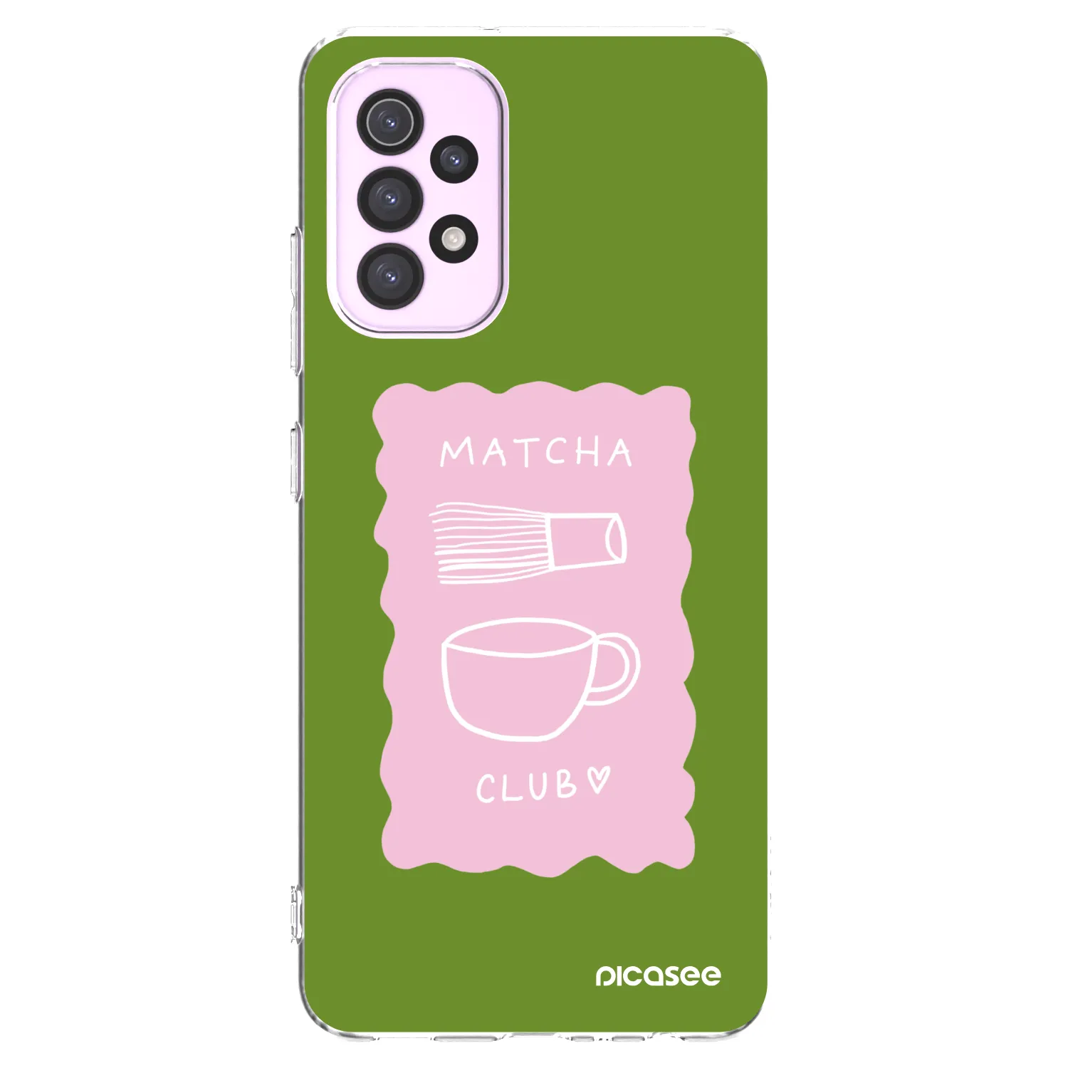 Picasee átlátszó szilikon tok az alábbi mobiltelefonokra Samsung Galaxy A32 5G A326B - Matcha club