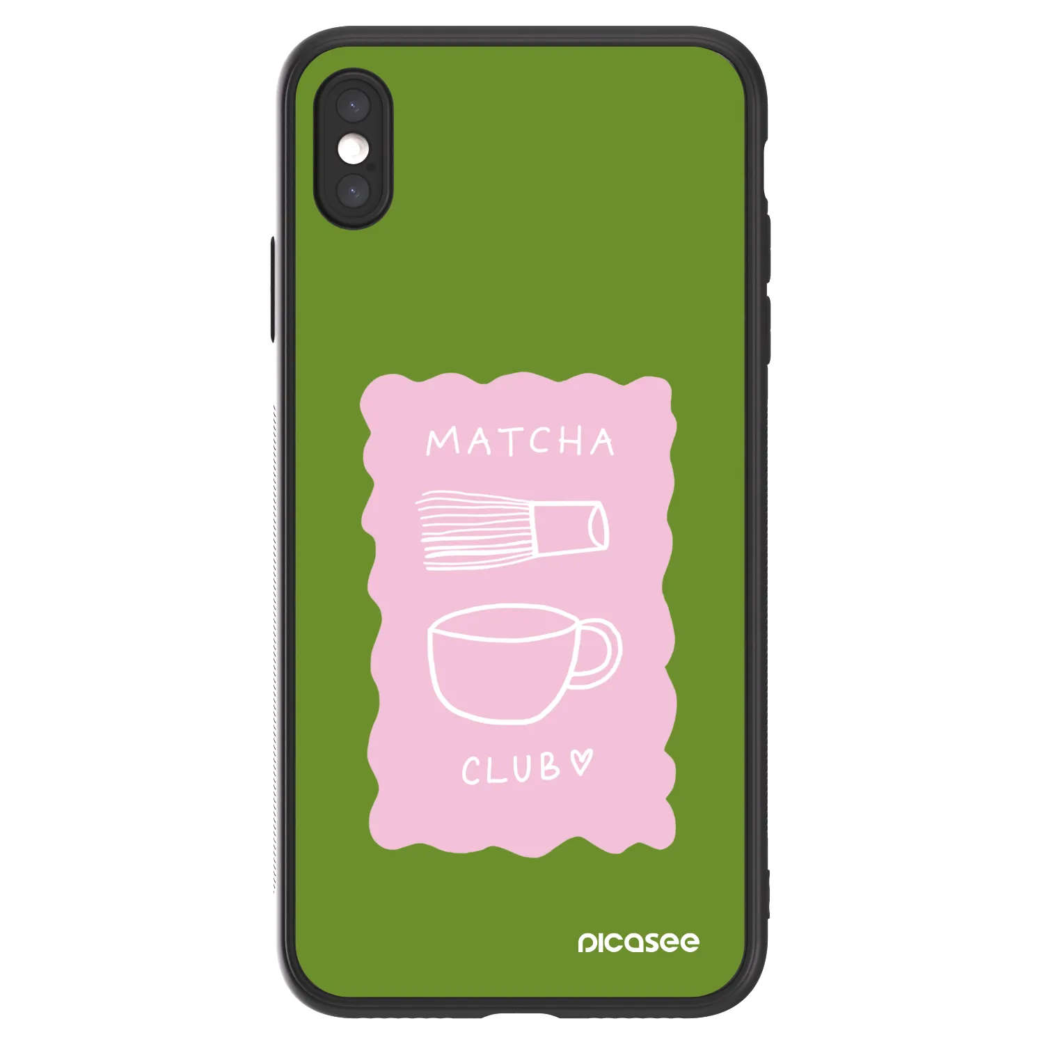 Picasee ULTIMATE CASE Apple iPhone XS Max - készülékre - Matcha club