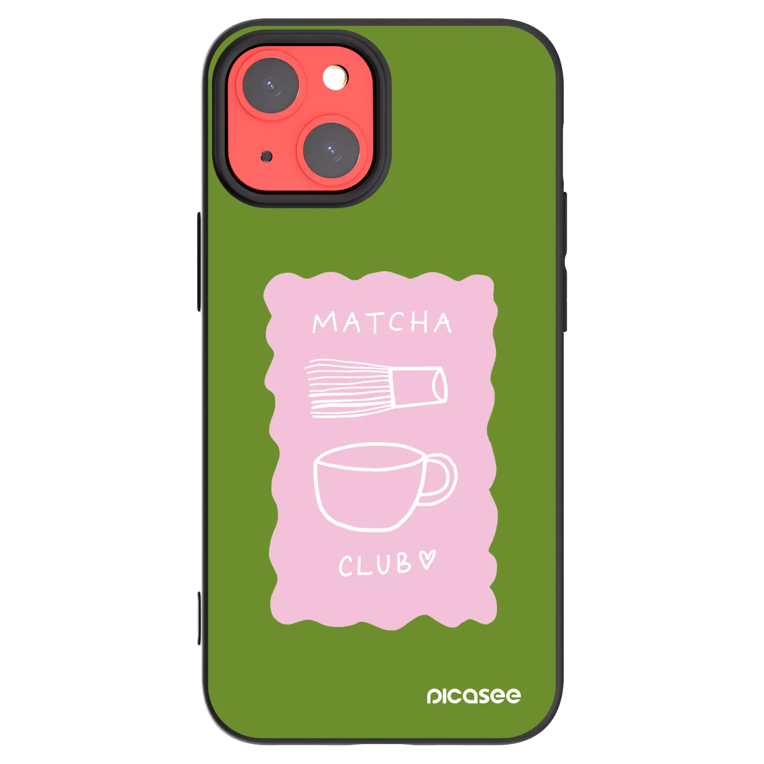 Picasee fekete szilikon tok az alábbi mobiltelefonokra Apple iPhone 13 mini - Matcha club
