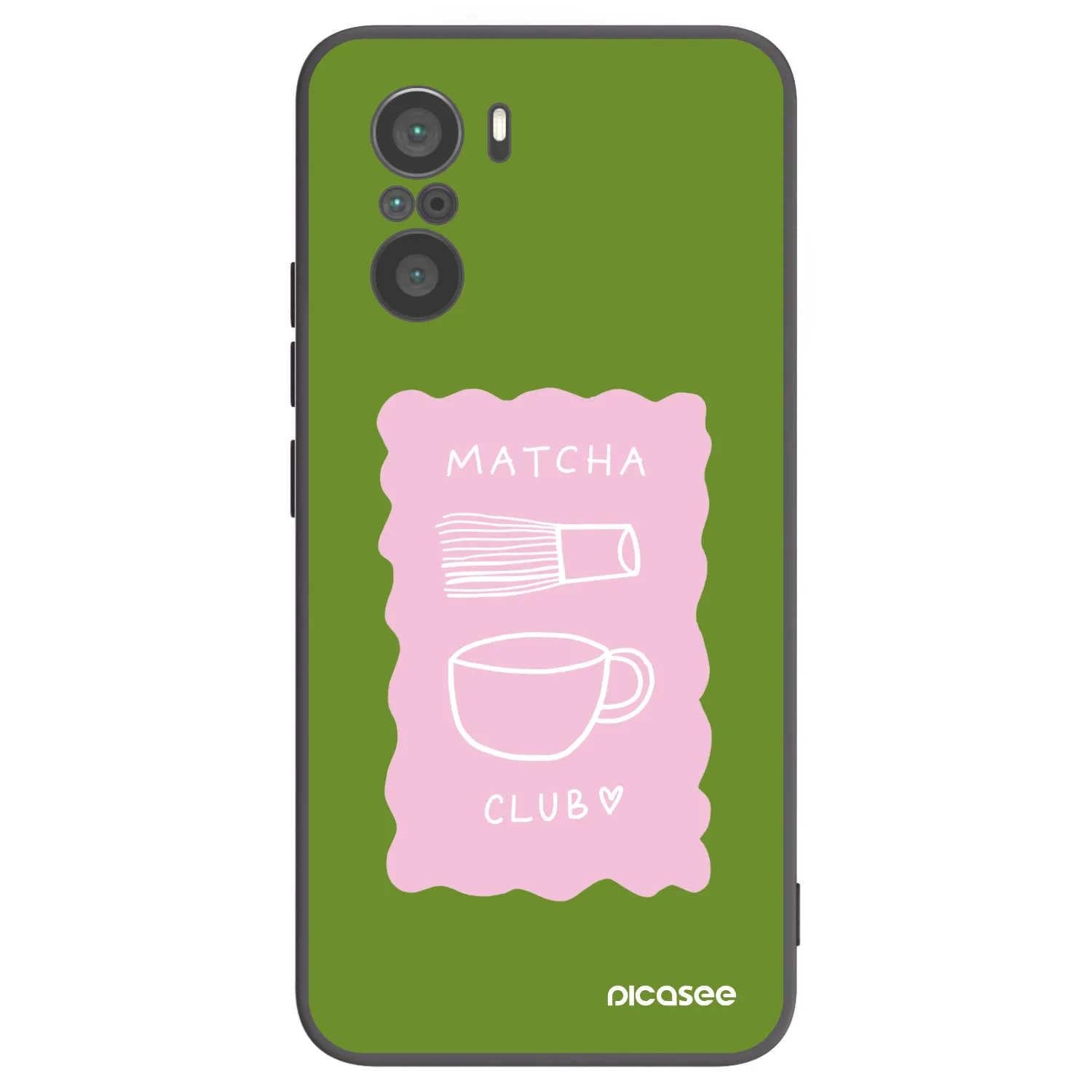 Picasee fekete szilikon tok az alábbi mobiltelefonokra Xiaomi Poco F3 - Matcha club