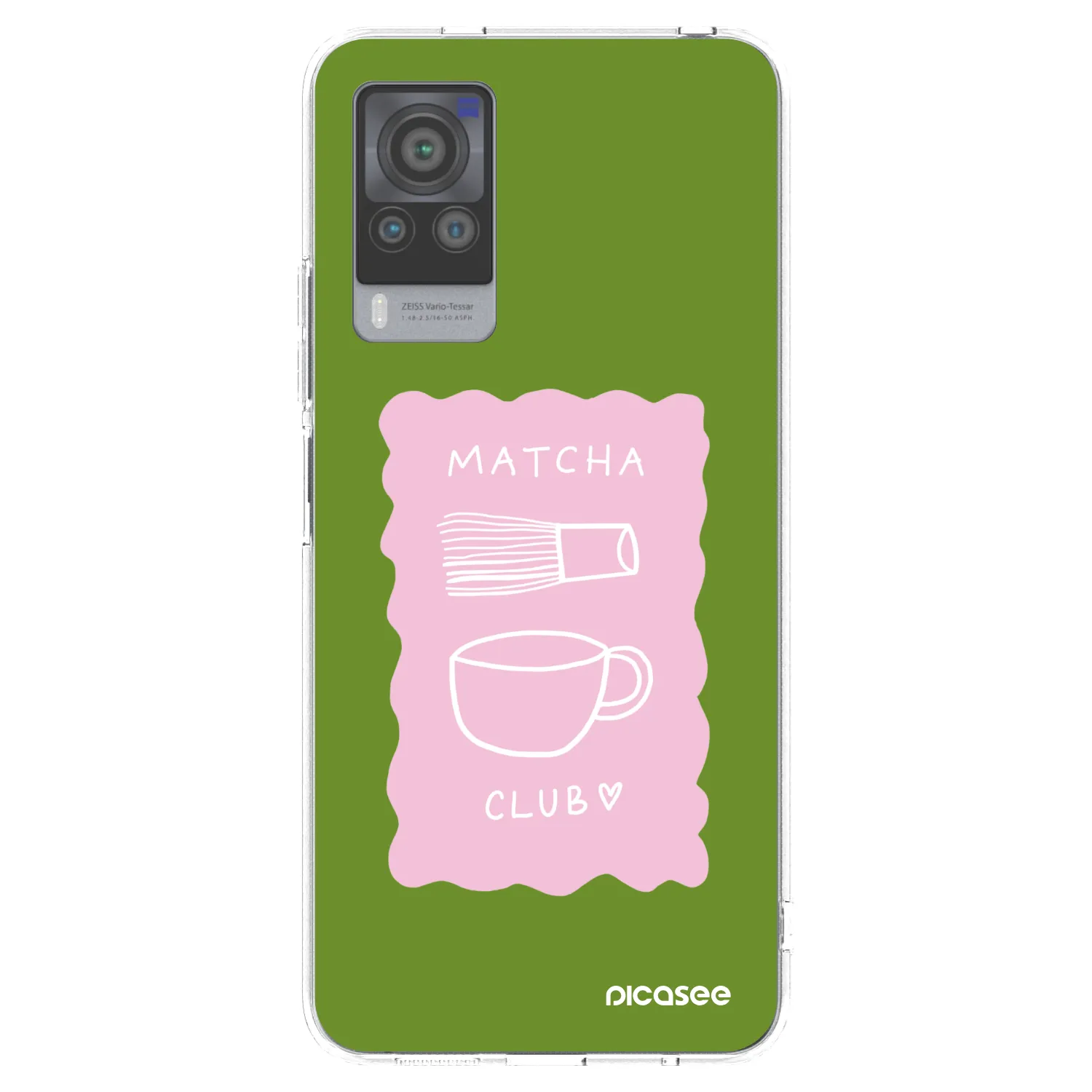 Picasee átlátszó szilikon tok az alábbi mobiltelefonokra Vivo X60 Pro 5G - Matcha club