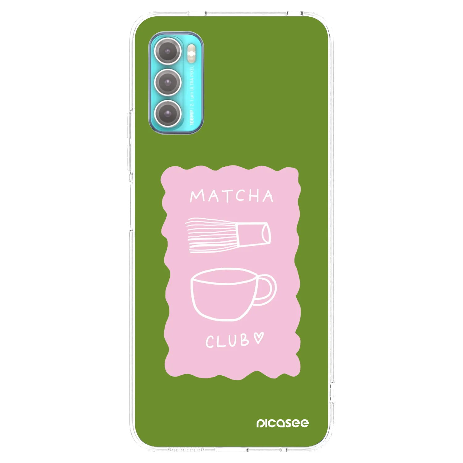 Picasee átlátszó szilikon tok az alábbi mobiltelefonokra Motorola Moto G60 - Matcha club