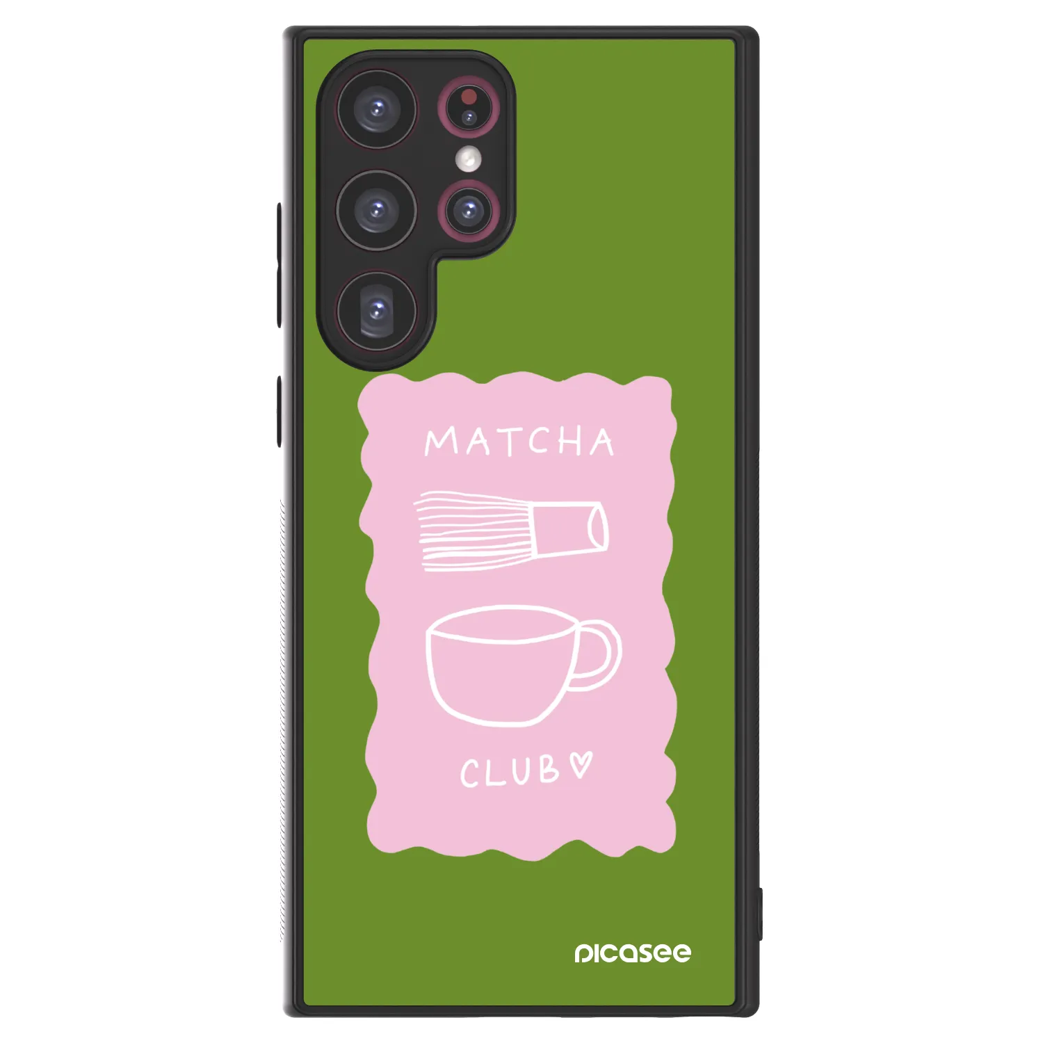 Picasee ULTIMATE CASE Samsung Galaxy S22 Ultra 5G - készülékre - Matcha club