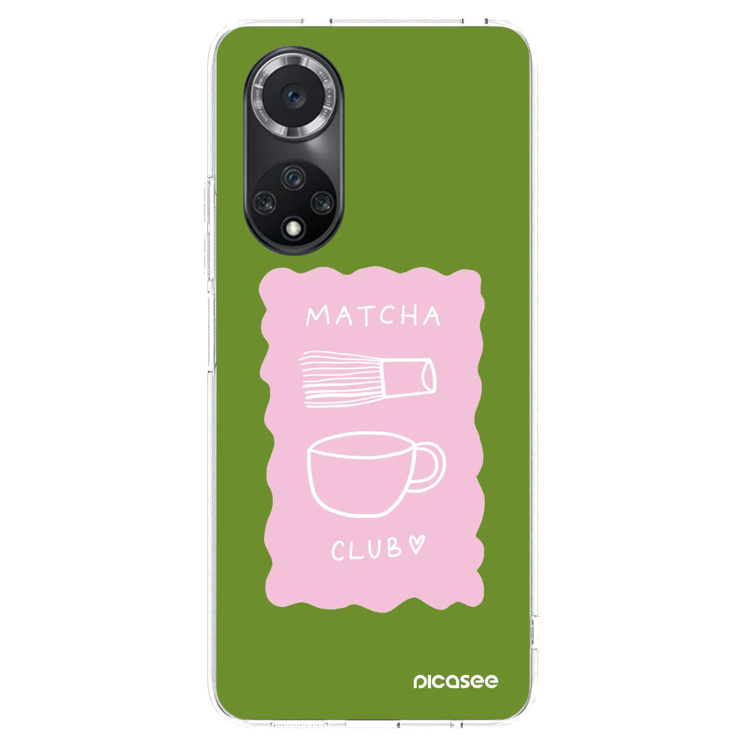 Picasee átlátszó szilikon tok az alábbi mobiltelefonokra Huawei Nova 9 SE - Matcha club