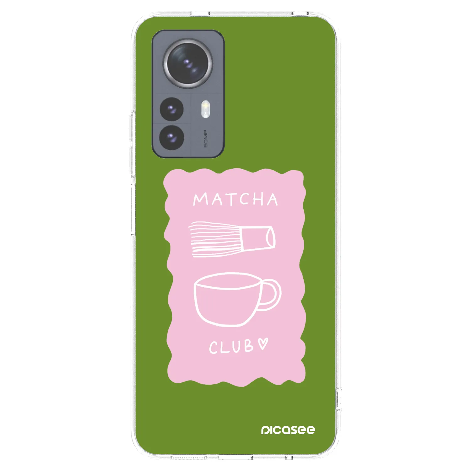 Picasee átlátszó szilikon tok az alábbi mobiltelefonokra Xiaomi 12 Pro - Matcha club