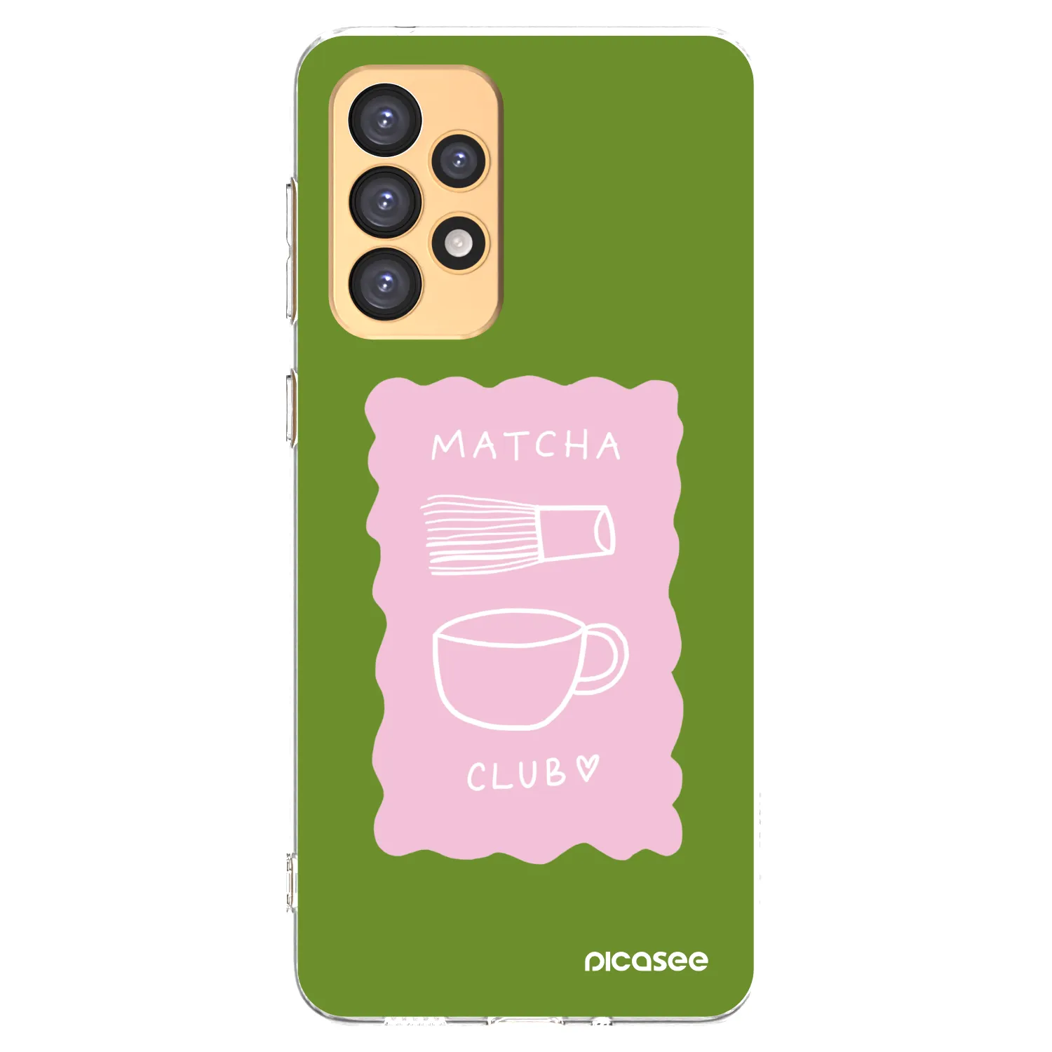 Picasee átlátszó szilikon tok az alábbi mobiltelefonokra Samsung Galaxy A33 5G A336 - Matcha club