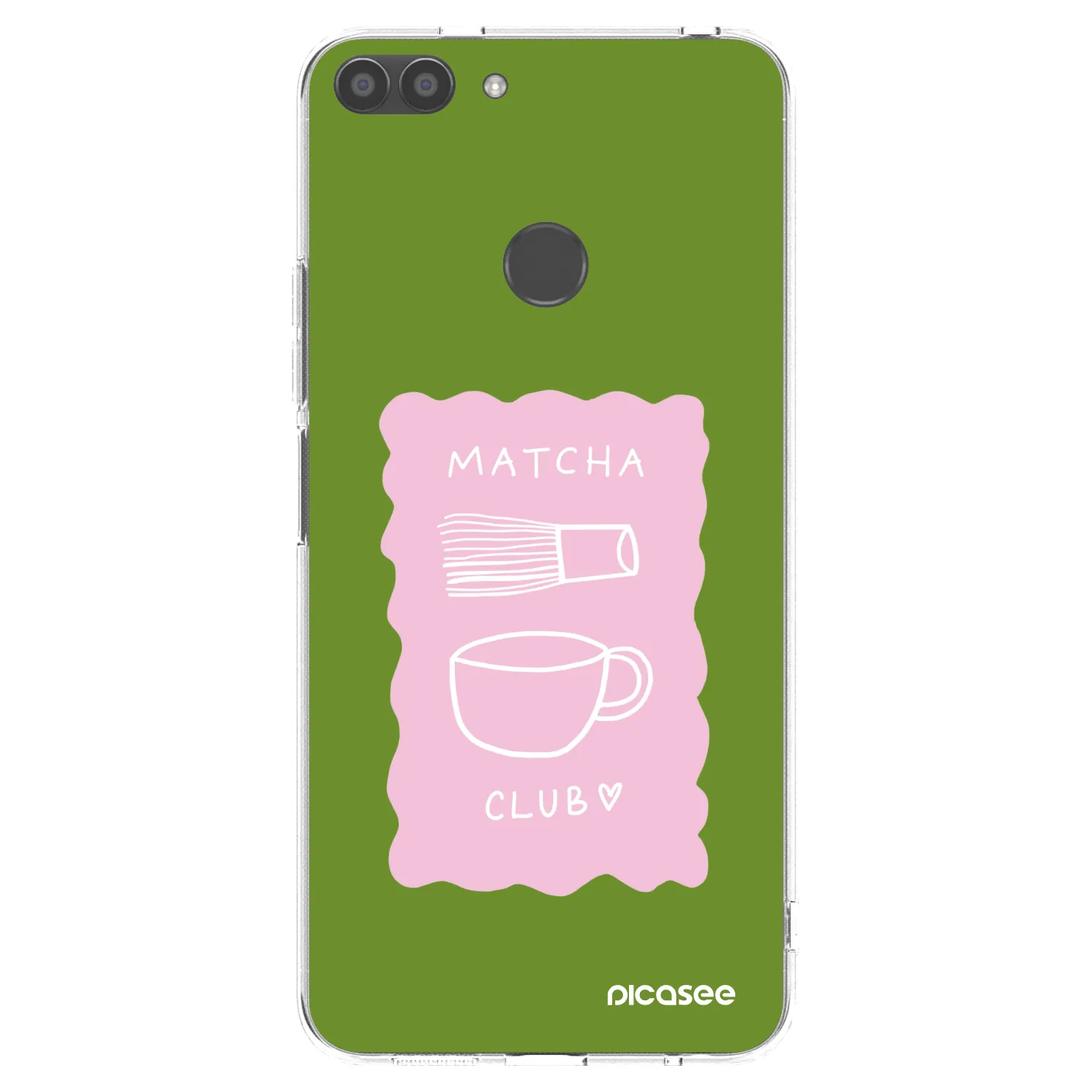 Picasee átlátszó szilikon tok az alábbi mobiltelefonokra Huawei P Smart - Matcha club