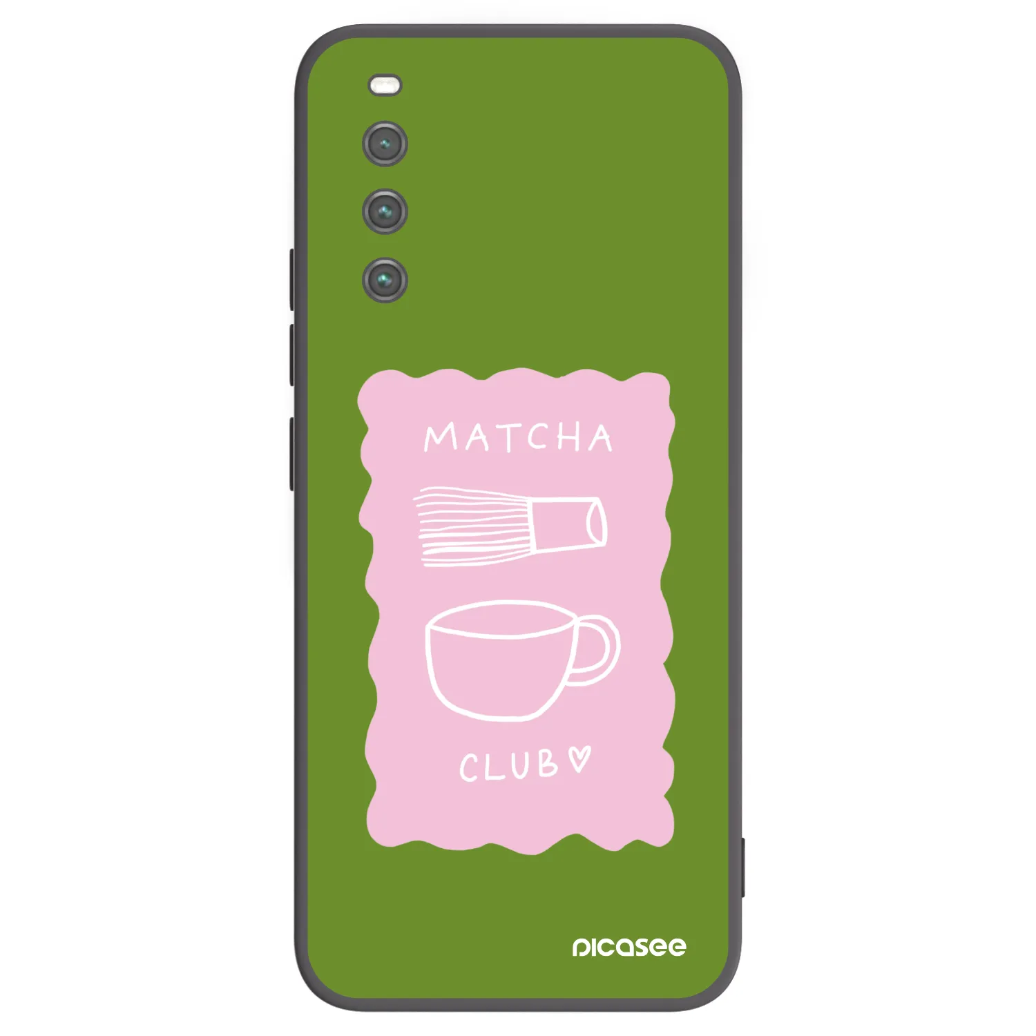 Picasee fekete szilikon tok az alábbi mobiltelefonokra Sony Xperia 10 IV 5G - Matcha club
