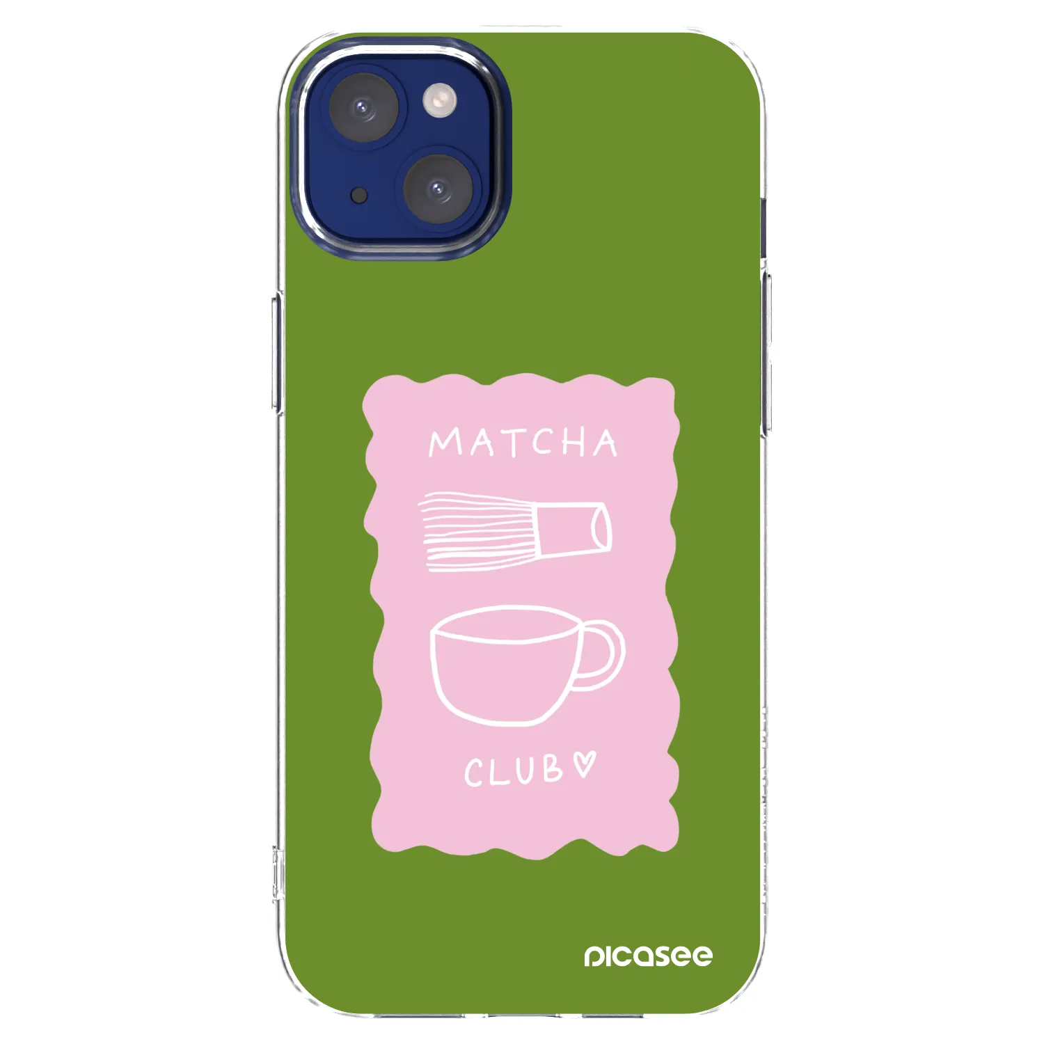 Picasee átlátszó szilikon tok az alábbi mobiltelefonokra Apple iPhone 14 Plus - Matcha club