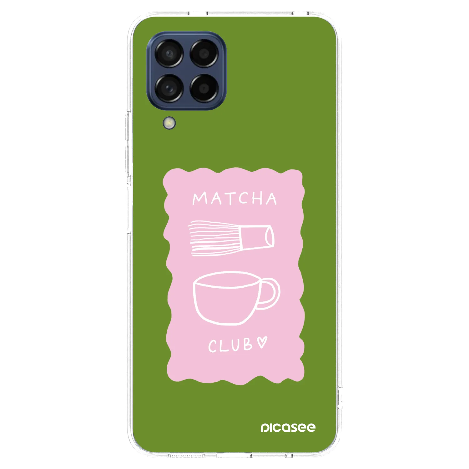 Picasee átlátszó szilikon tok az alábbi mobiltelefonokra Samsung Galaxy M53 5G - Matcha club