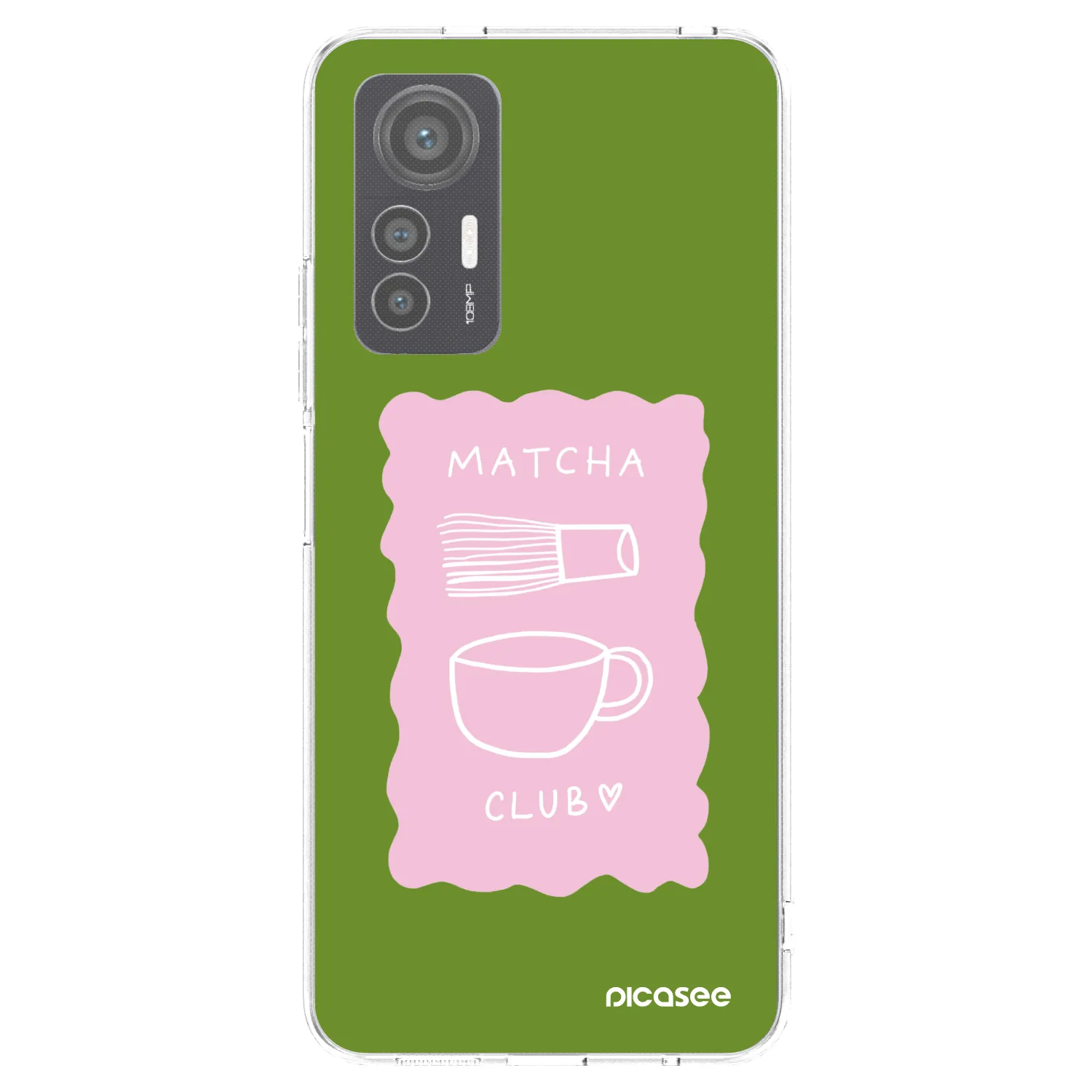 Picasee átlátszó szilikon tok az alábbi mobiltelefonokra Xiaomi 12 Lite - Matcha club