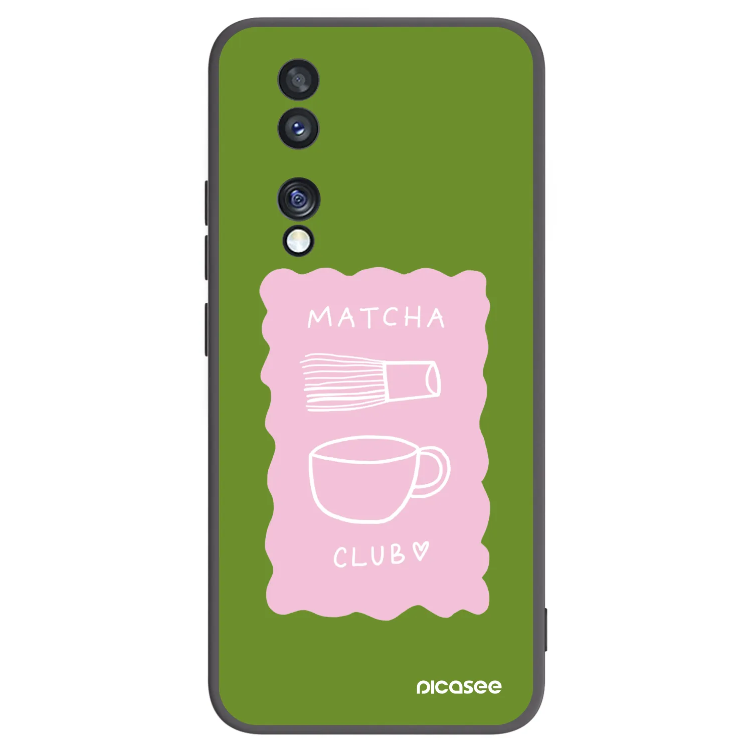 Picasee fekete szilikon tok az alábbi mobiltelefonokra Honor 70 - Matcha club