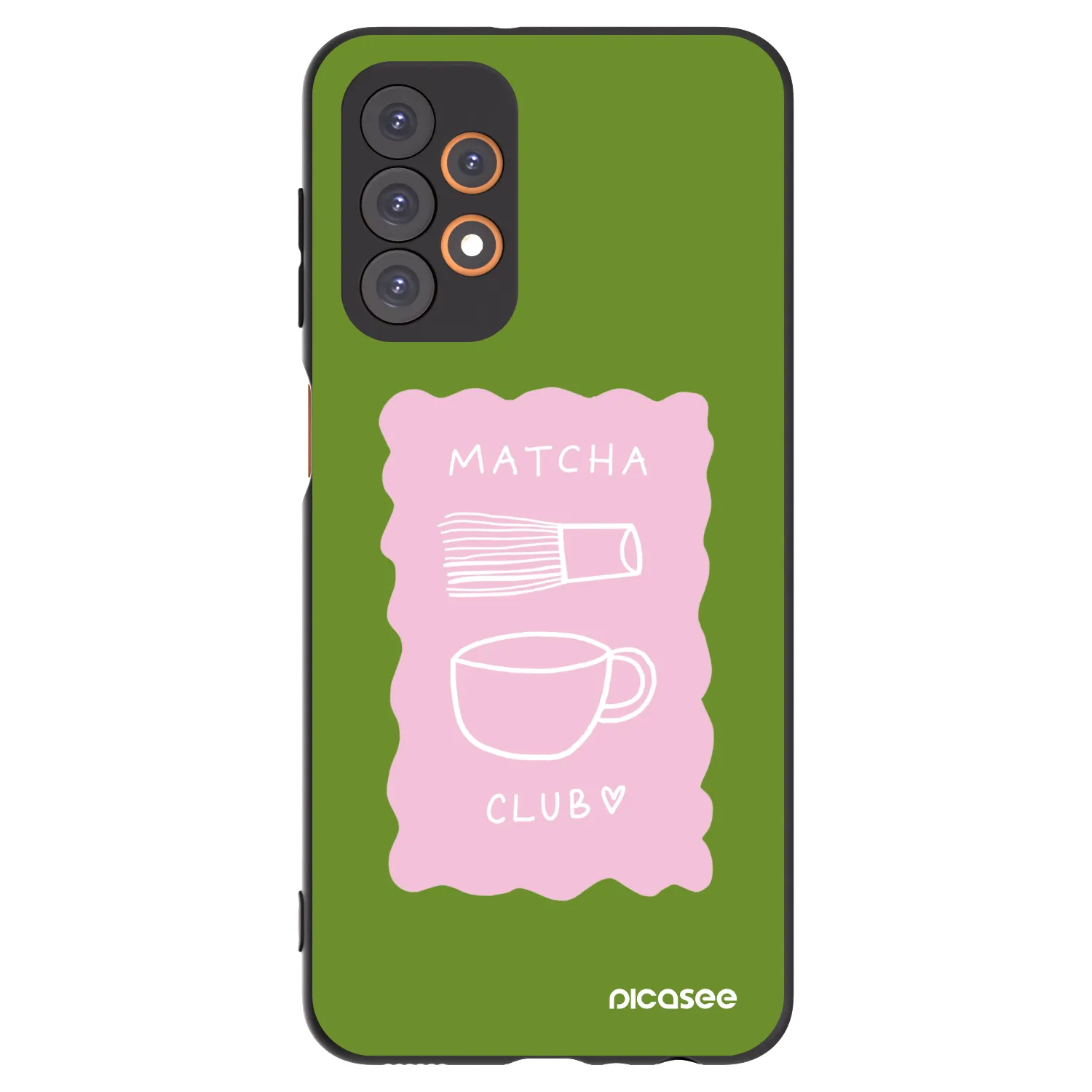 Picasee fekete szilikon tok az alábbi mobiltelefonokra Samsung Galaxy A23 A236B 5G - Matcha club