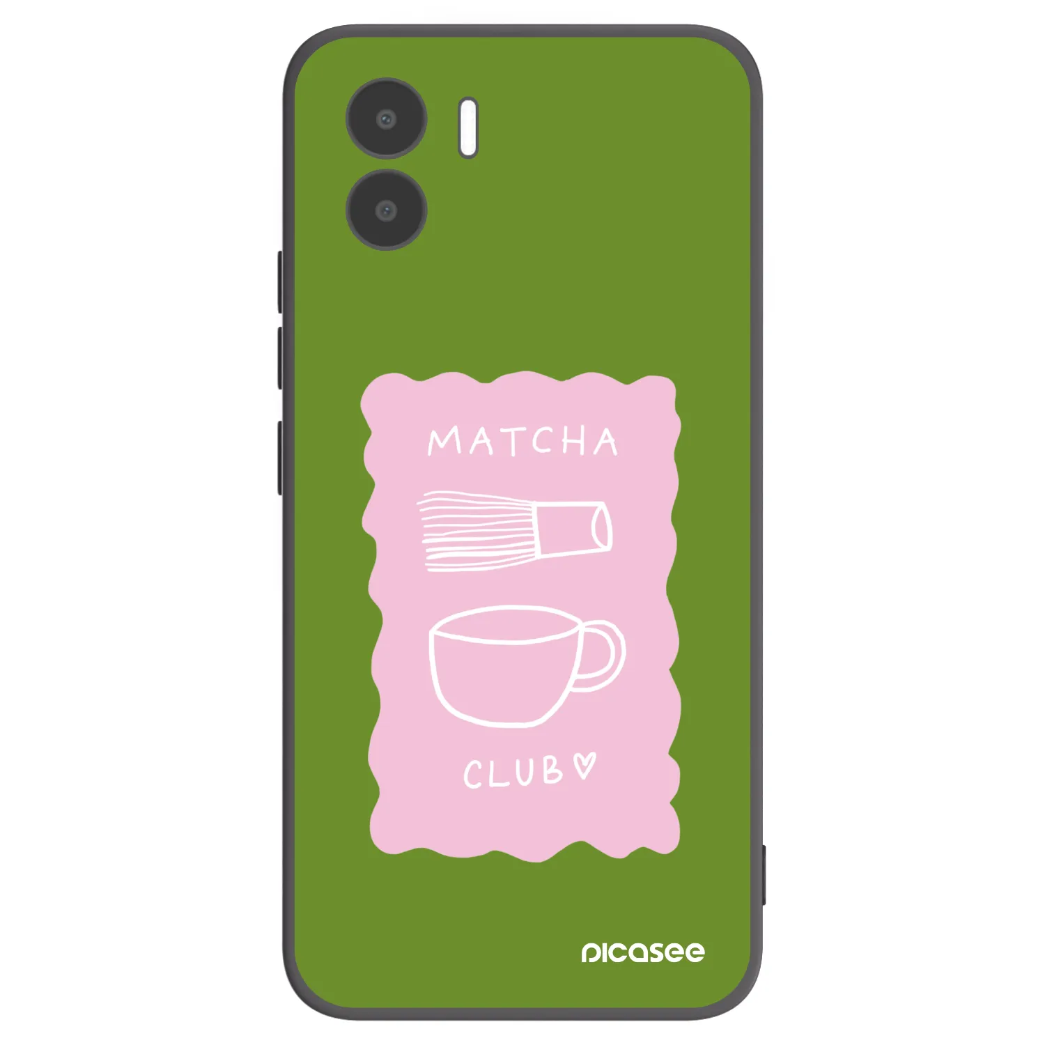 Picasee fekete szilikon tok az alábbi mobiltelefonokra Xiaomi Redmi A1 - Matcha club
