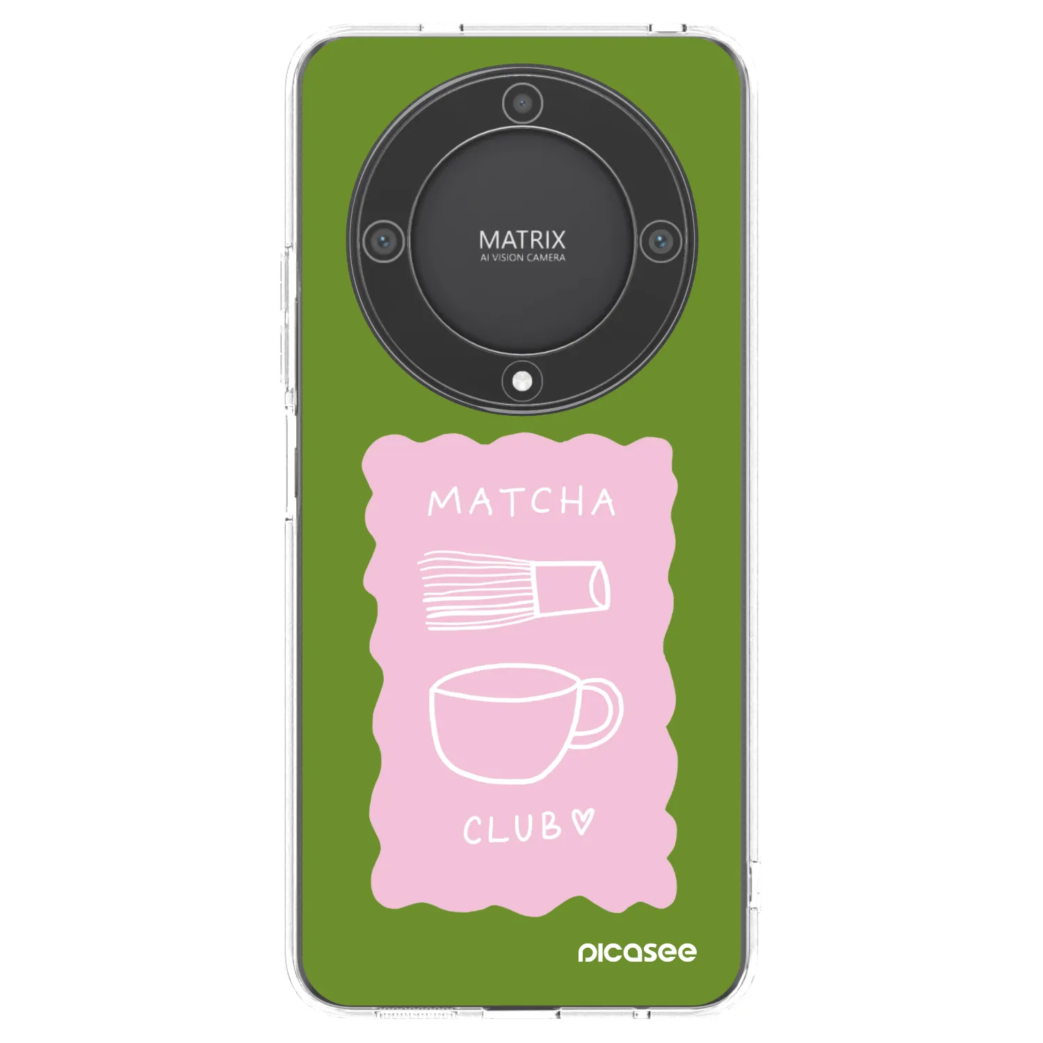 Picasee átlátszó szilikon tok az alábbi mobiltelefonokra Honor Magic5 Lite 5G - Matcha club