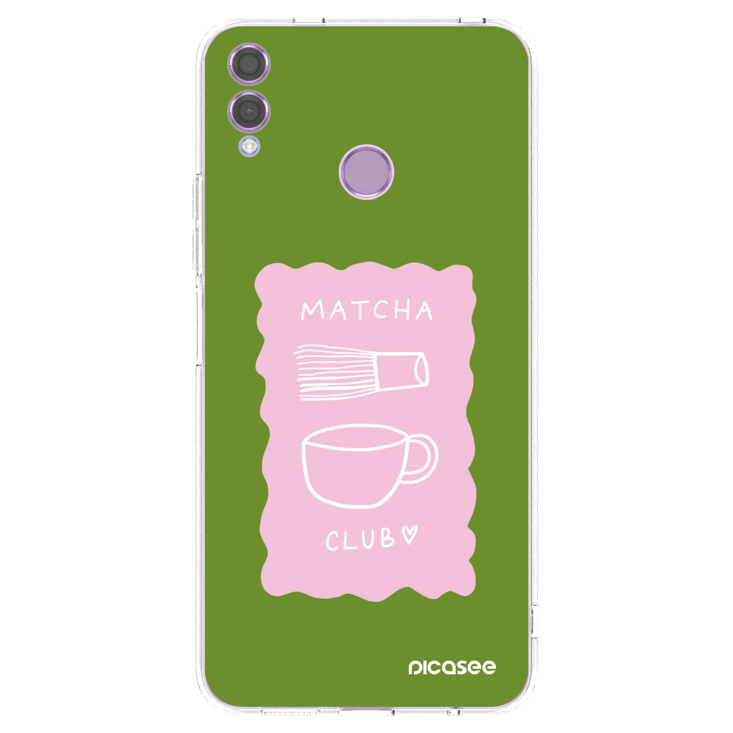 Picasee átlátszó szilikon tok az alábbi mobiltelefonokra Honor 8X - Matcha club