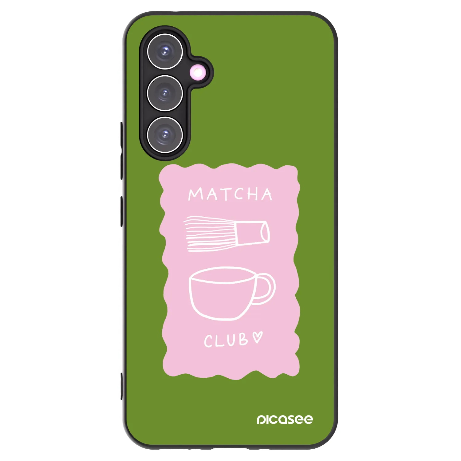 Picasee fekete szilikon tok az alábbi mobiltelefonokra Samsung Galaxy A54 5G A546B - Matcha club
