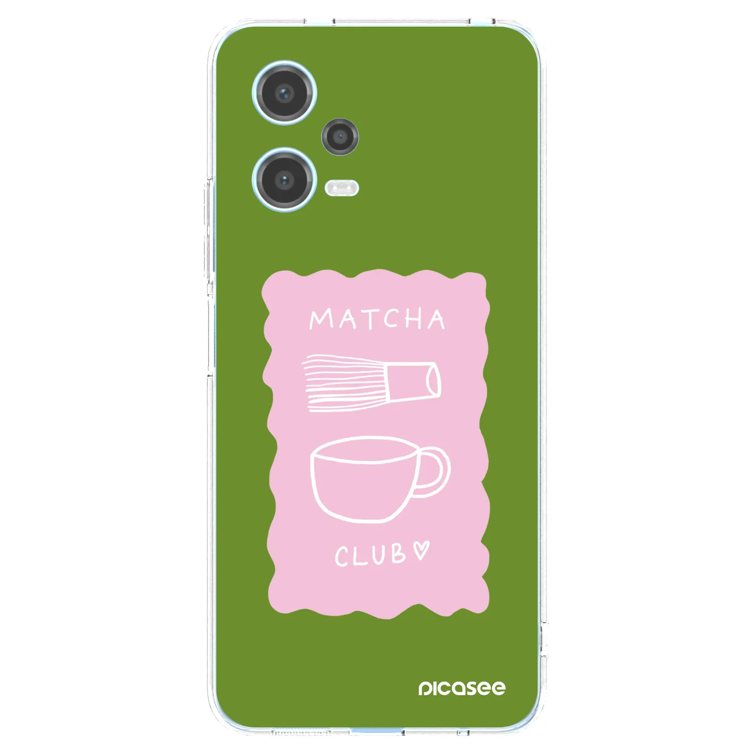 Picasee átlátszó szilikon tok az alábbi mobiltelefonokra Xiaomi Redmi Note 12 5G - Matcha club