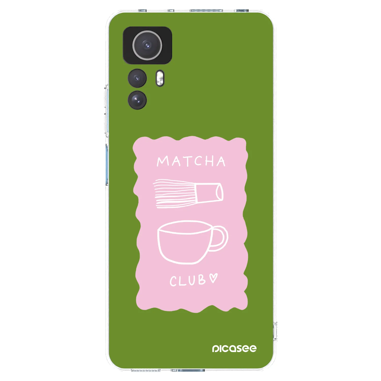 Picasee átlátszó szilikon tok az alábbi mobiltelefonokra Xiaomi Redmi Note 12S - Matcha club